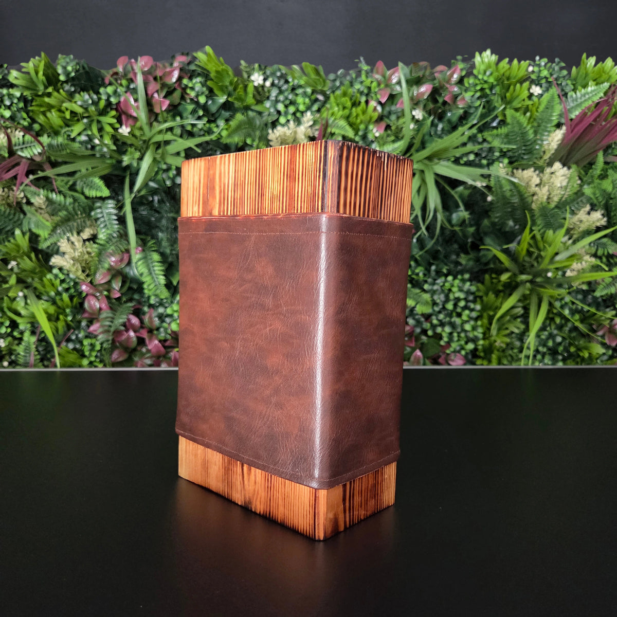 Pirale-Fitness Yogablock aus Holz mit abnehmbarem Bezug